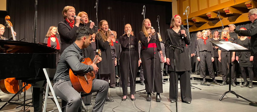 Koret 50 år med to flotte konserter