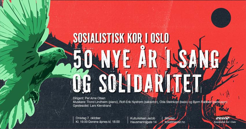 50 NYE år i sang og solidaritet 7. oktober 2026